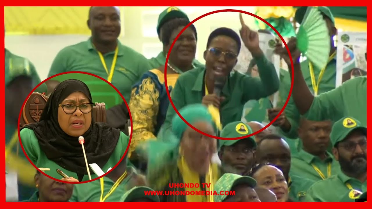 TUKIO LA KUSHITUA KWENYE MKUTANO WA CCM, MBUNGE AJILIPUA RAIS SAMIA KUGOMBEA TENA URAIS