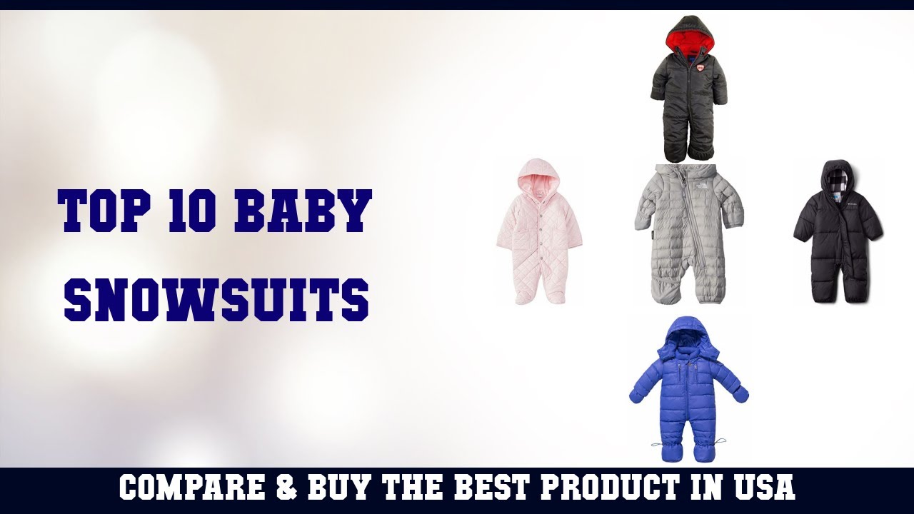 Top 10 Baby Snowsuits to buy in USA | Price & Review