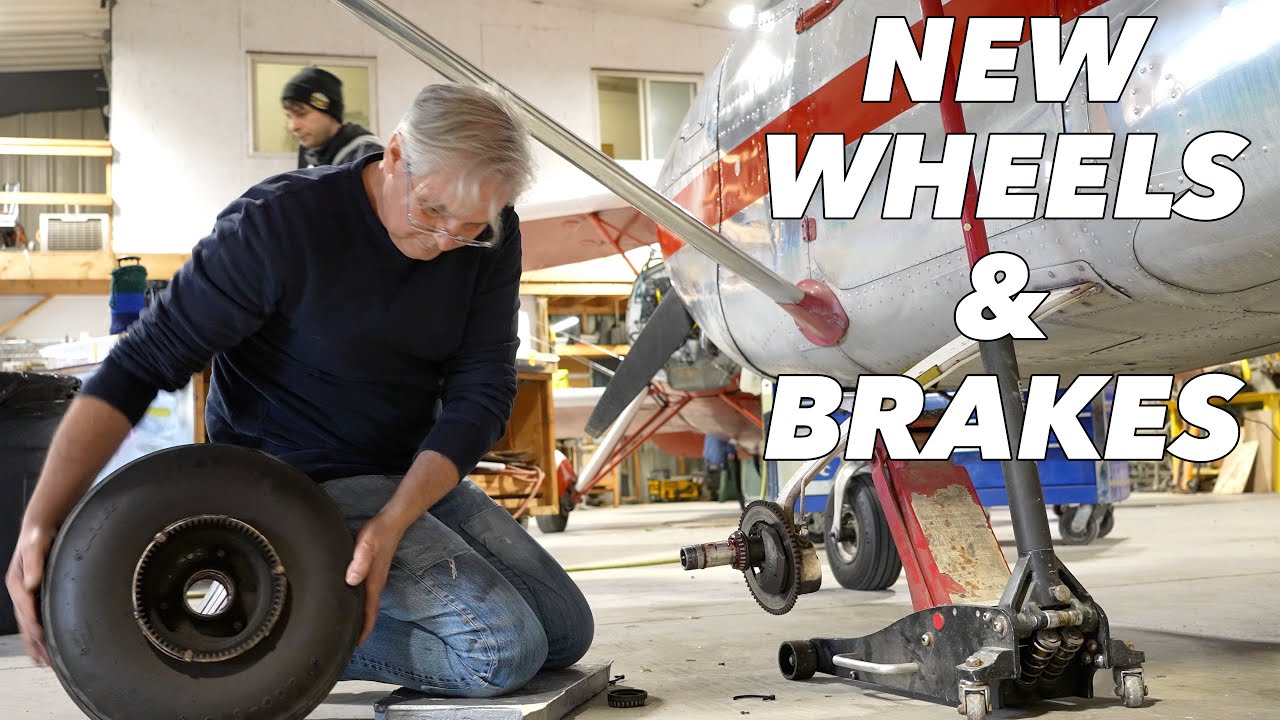 New Wheels & Brakes! Dragging This Old Plane Into 1972!