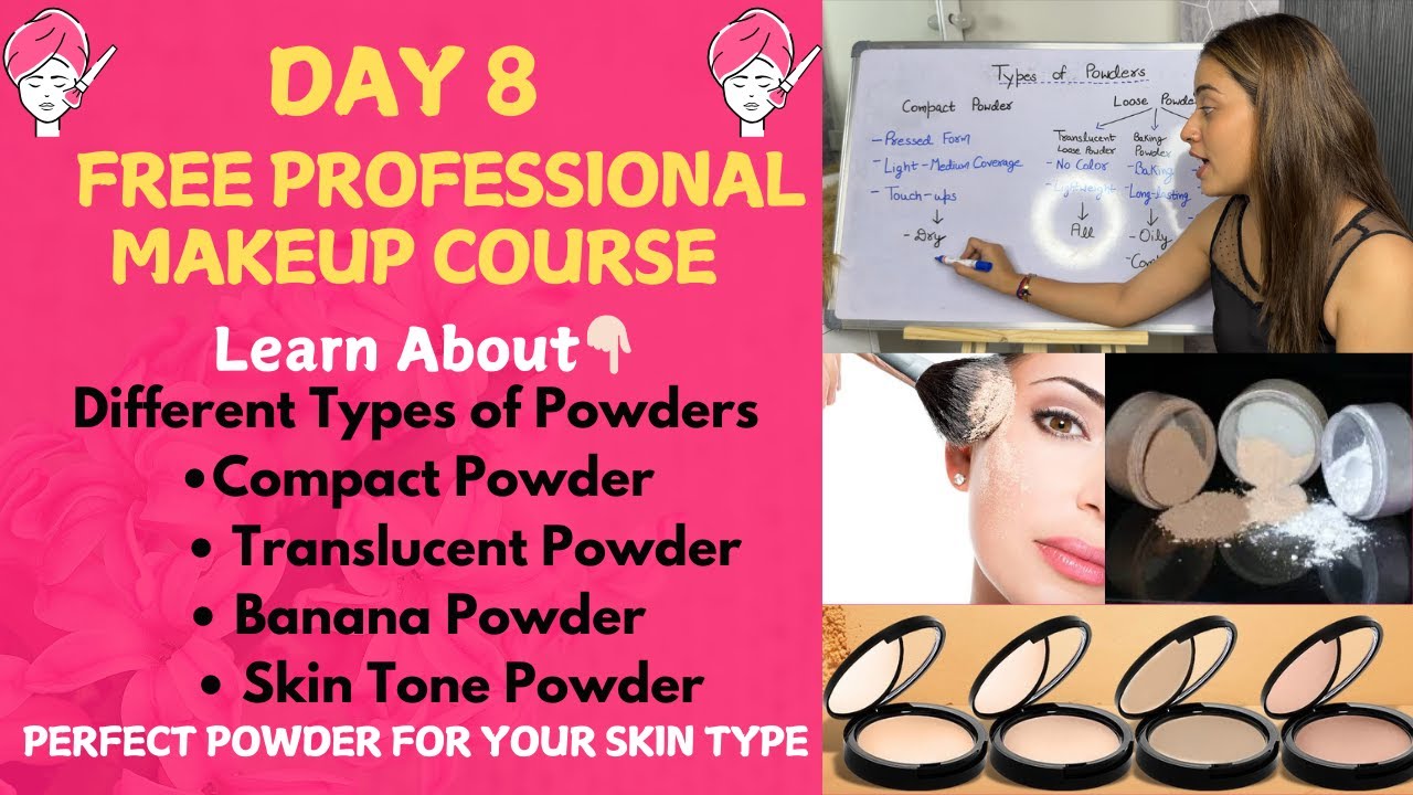 Professional Makeup Class| Powder: Types, Benefits, और कौन सा Powder आपकी Skin के लिए Best है❓जानिए✅