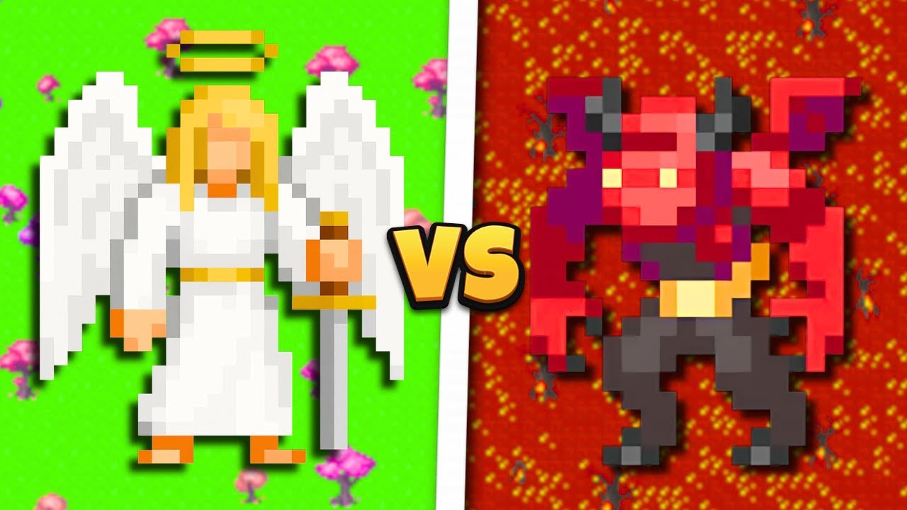 Would Angels or Demons Win? – Worldbox