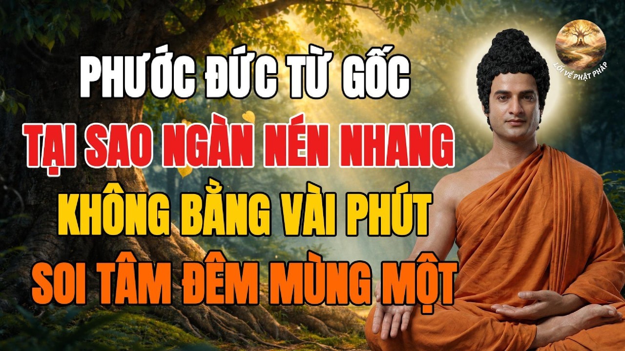 Phước Đức Từ Gốc, Tại Sao Ngàn Nén Nhang Không Bằng Vài Phút Soi Tâm Đêm Mùng Một.