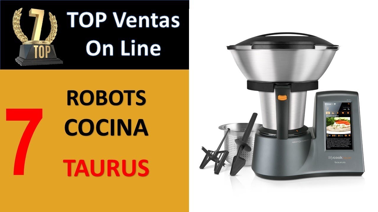 ☀️7 Robots de Cocina Taurus Programables y Multifunción de🍰Repostería❤️Bebes❤️en Amazon [2019]