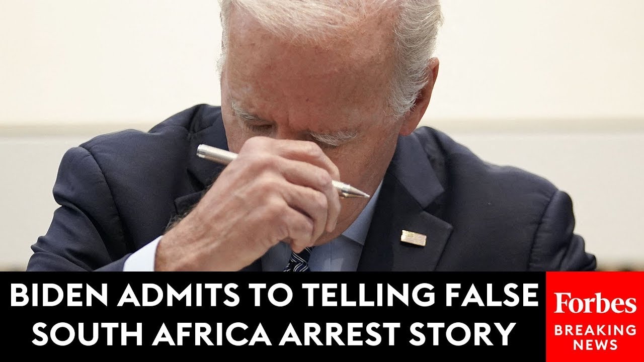 President Biden Admits He Wasn't Arrested Attempting To See Nelson Mandela After Past Claims