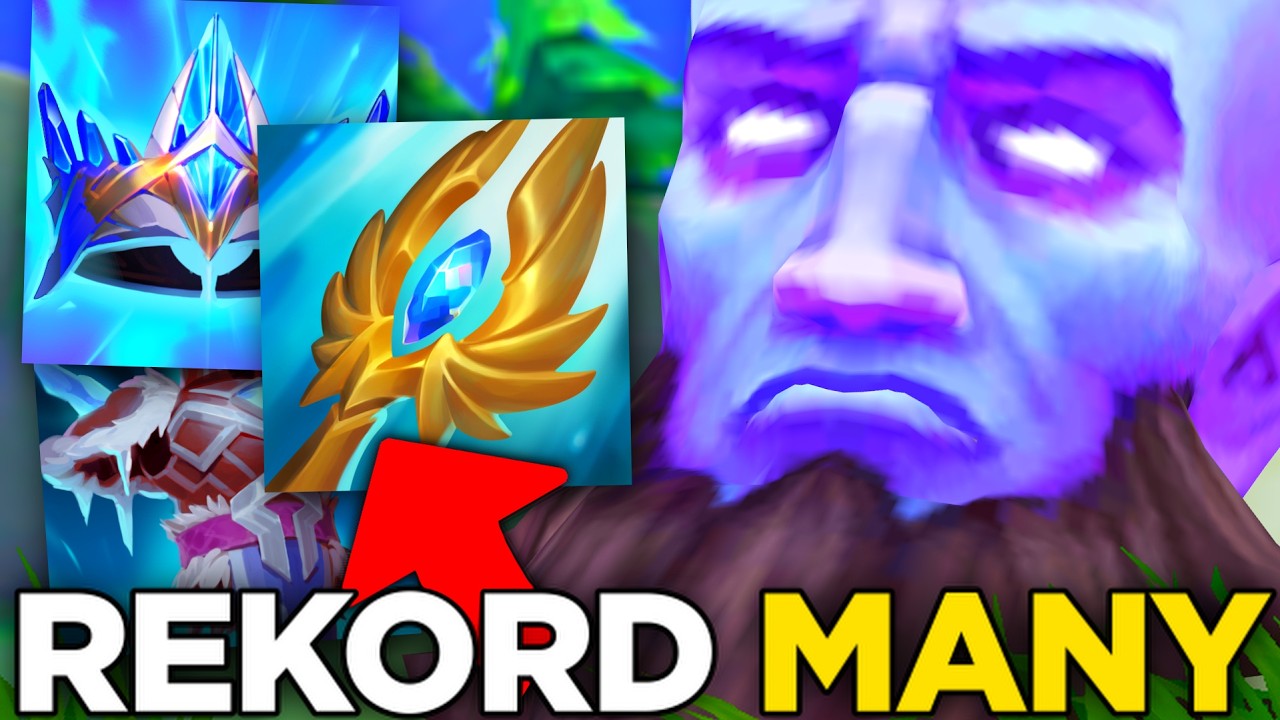 Ryze pod REKORD MANY jest potężny w League of Legends