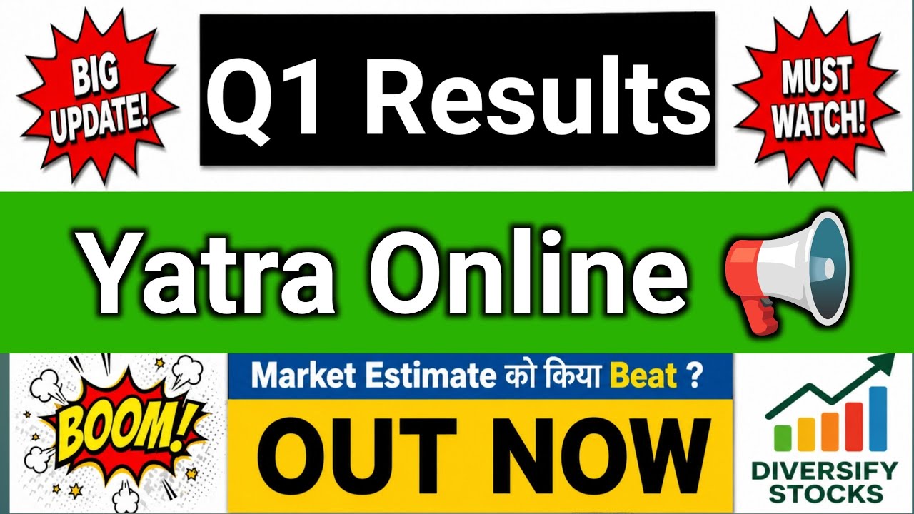Yatra Online Q1 Results 2027 | Yatra Online share latest news | Yatra Online Results Today