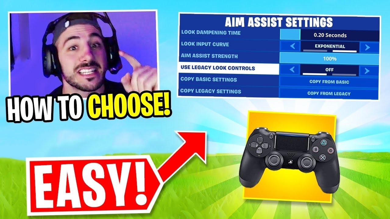 The Best Controller AIM ASSIST SETTINGS On Fortnite! Which Is Better?!