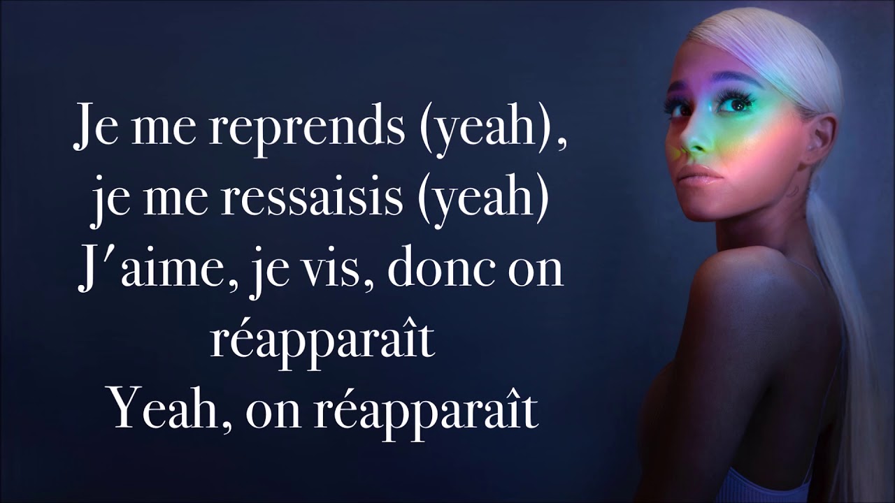 Ariana Grande ~ no tears left to cry ~ Traduction Française