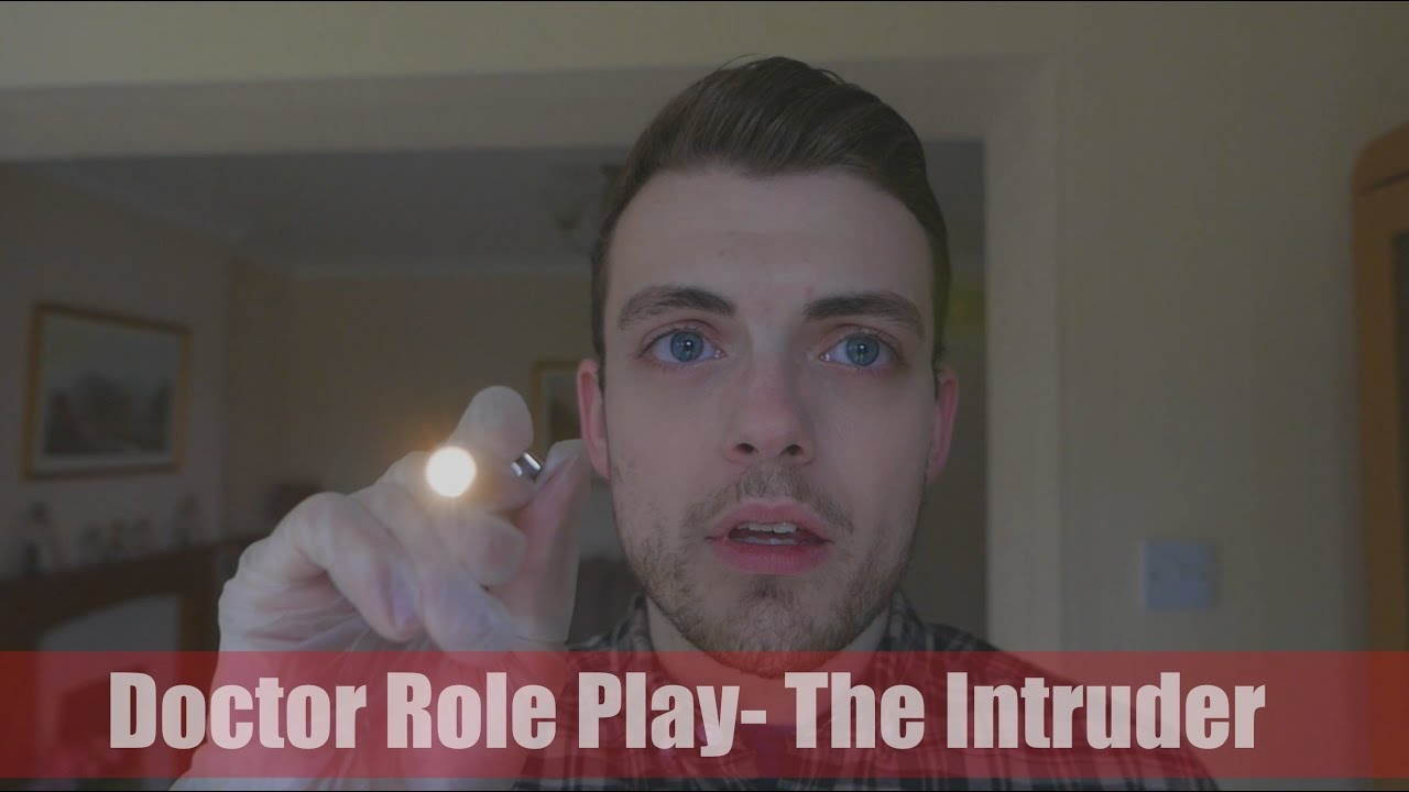 *3D ASMR* Doctor Roleplay- The intruder