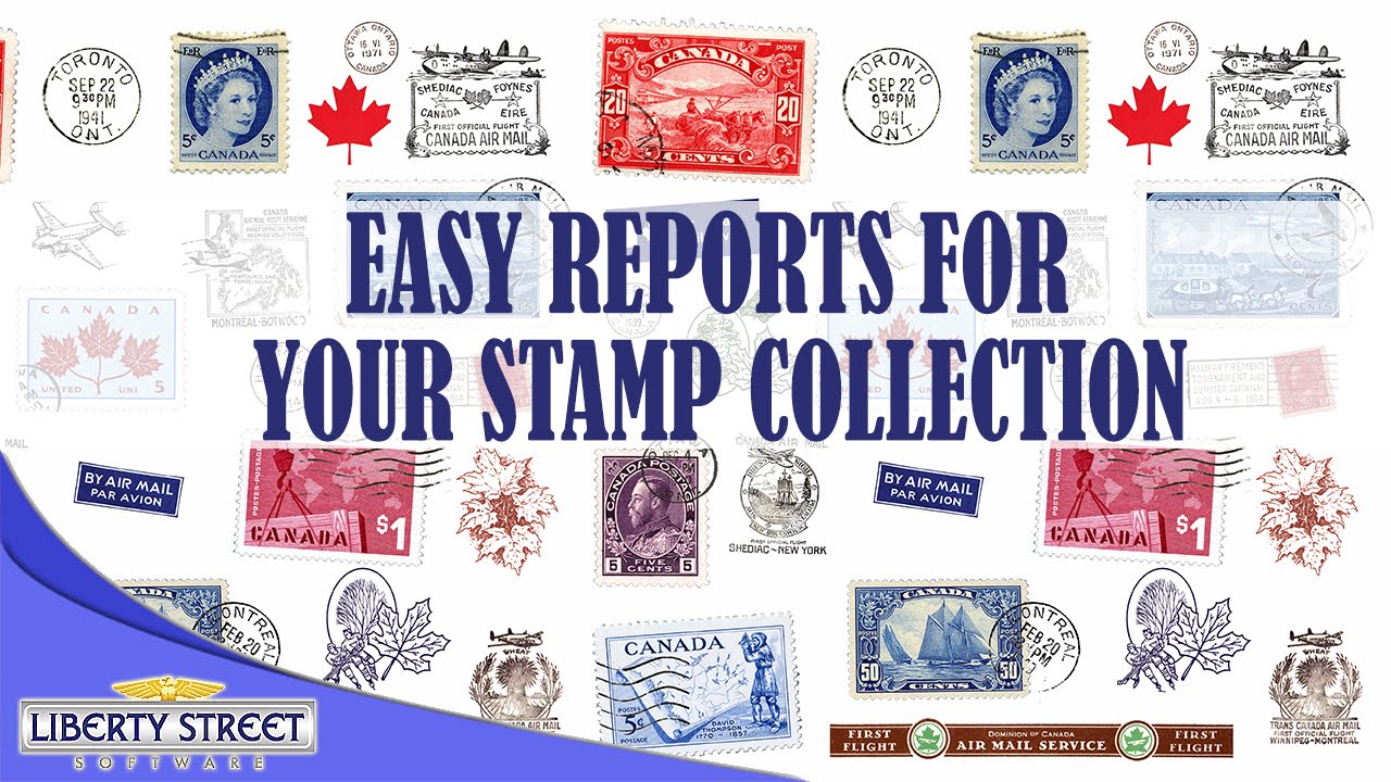 StampManage - Easy Reports for Your Stamp Collection