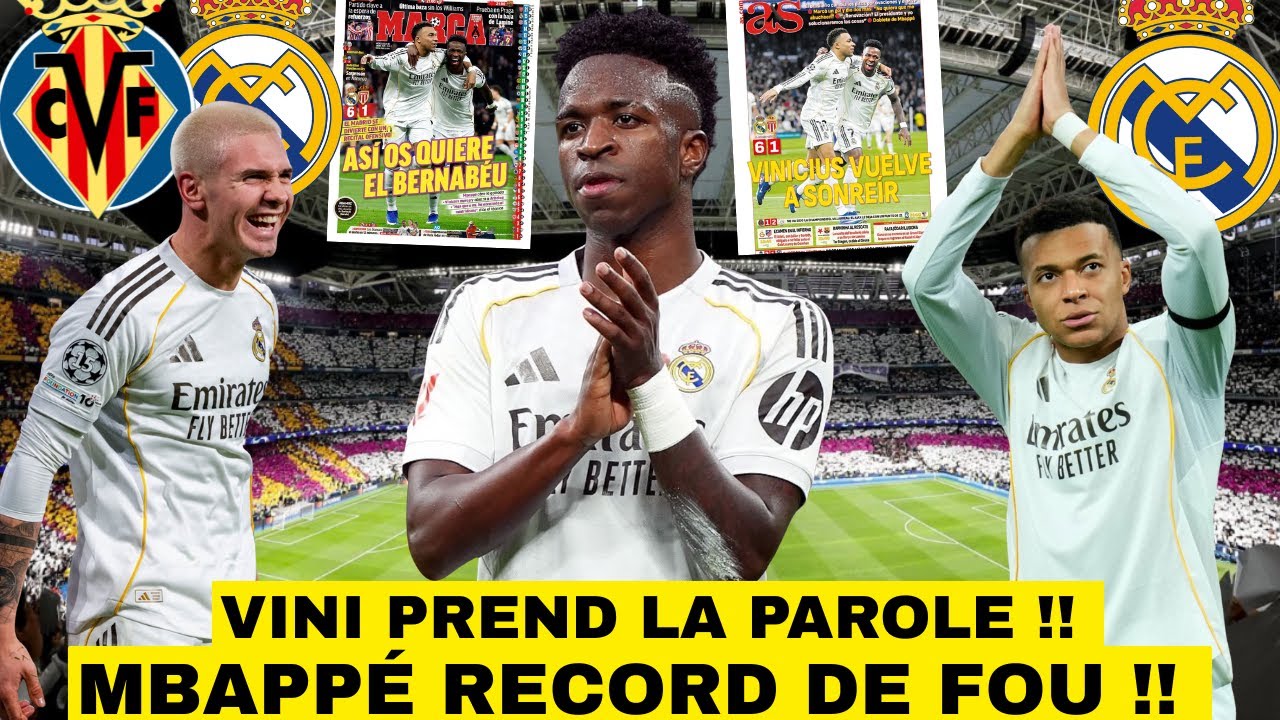 🚨VINI PREND LA PAROLE SUR SA PROLONGATION DE CONTRAT !! / MBAPPÉ ÉGALE LES 2 RONALDO !!/ TOP 8 👀