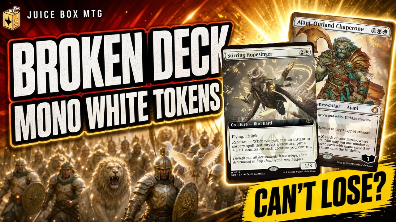 Broken Mono White Tokens Deck? Juiced 5‑1 MTG Arena Run
