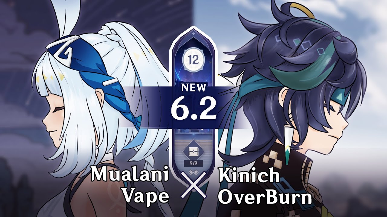 Mualani (Top) - Kinich (Bottom) | Spiral Abyss 6.2 | Genshin Impact Luna