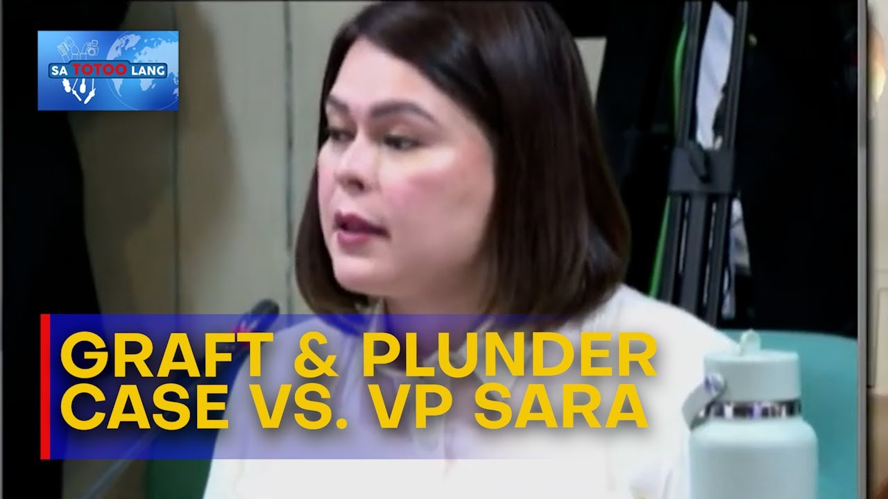 Reklamong graft at plunder, inihain laban kay VP Sara | Sa Totoo Lang