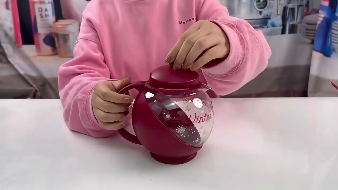 BULE PARA CHA CHALEIRA DE VIDRO 1250ML COM INFUSOR INOX JARRA FILTRO COADOR GRANDE