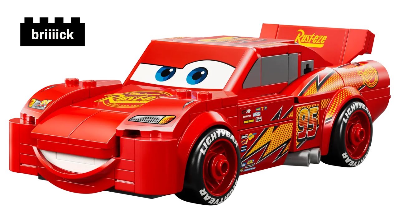 LEGO SPEED CHAMPIONS Lightning McQueen 77255 Speed Build