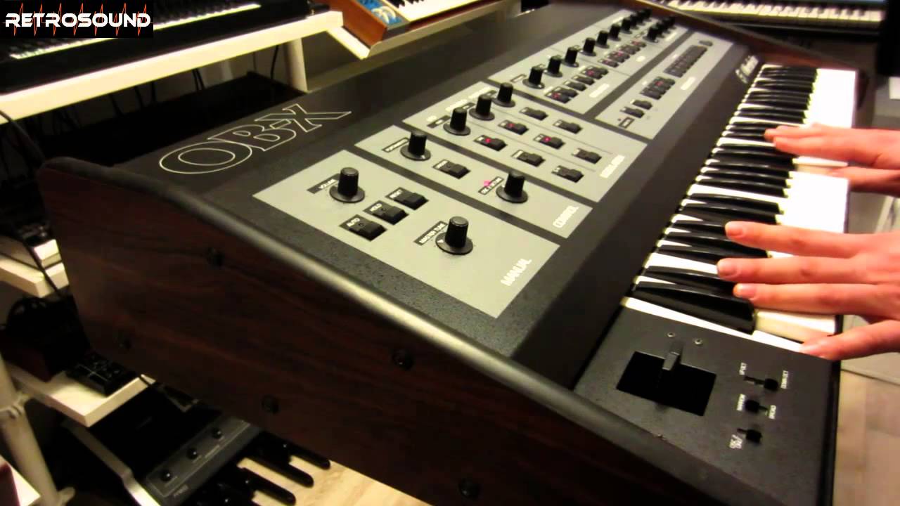 Oberheim OB-X Classic Analog Synthesizer Sounds (1979)