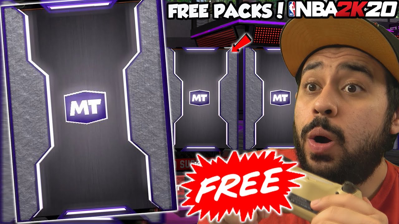 WE PULLED 5 FREE GALAXY OPALS FROM JUICED FREE PACKS IN NBA 2K20 MYTEAM PACK OPENING