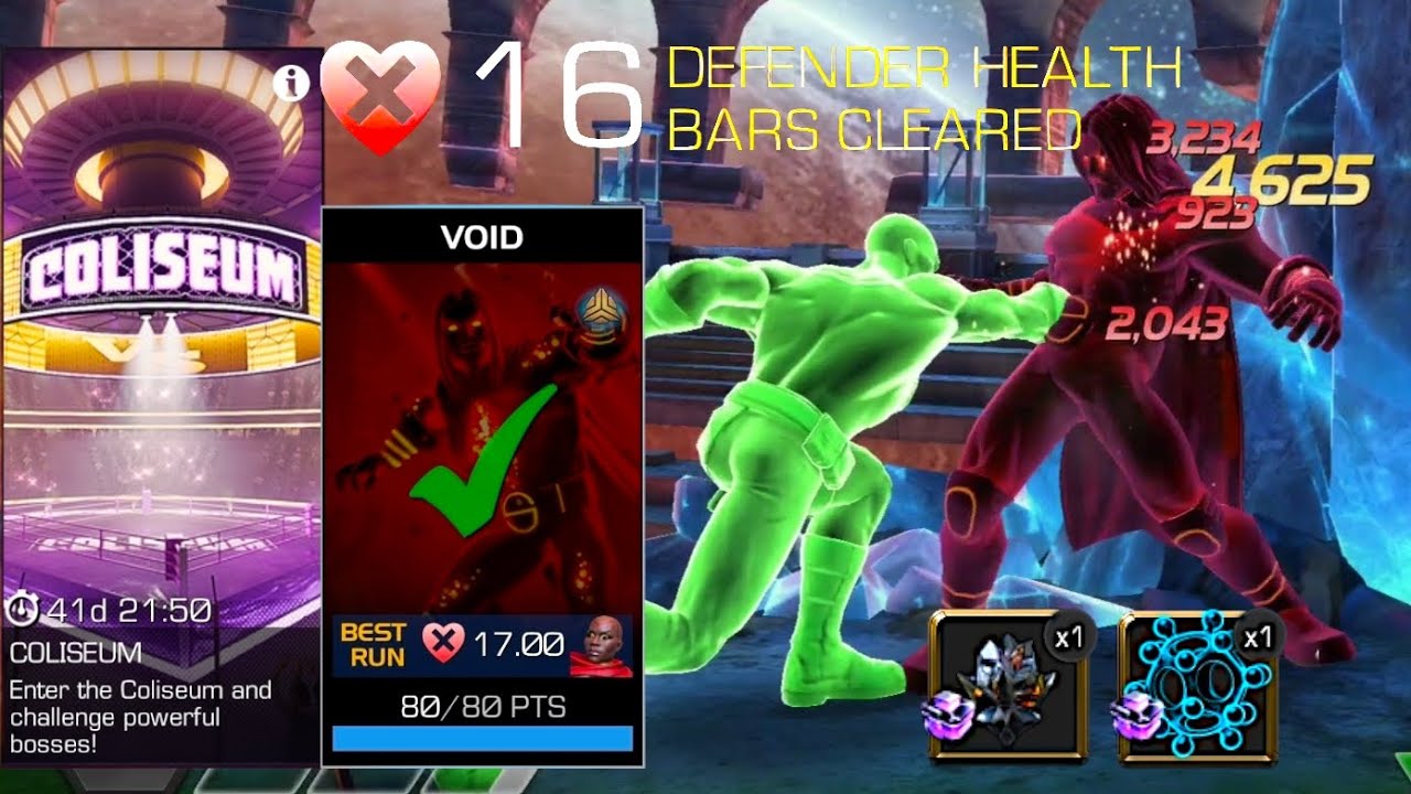 MCOC NEW Coliseum Void! Absolutely Destroying This Clown! 🤡🧀🧀