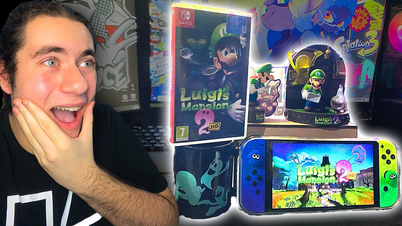 Unboxing del Pacchetto Kit di Sopravvivenza agli Spaventi di Luigi's Mansion 2