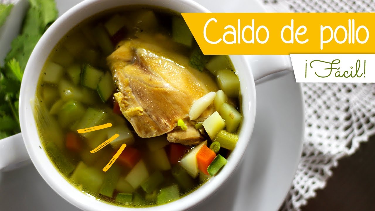 Caldo de pollo