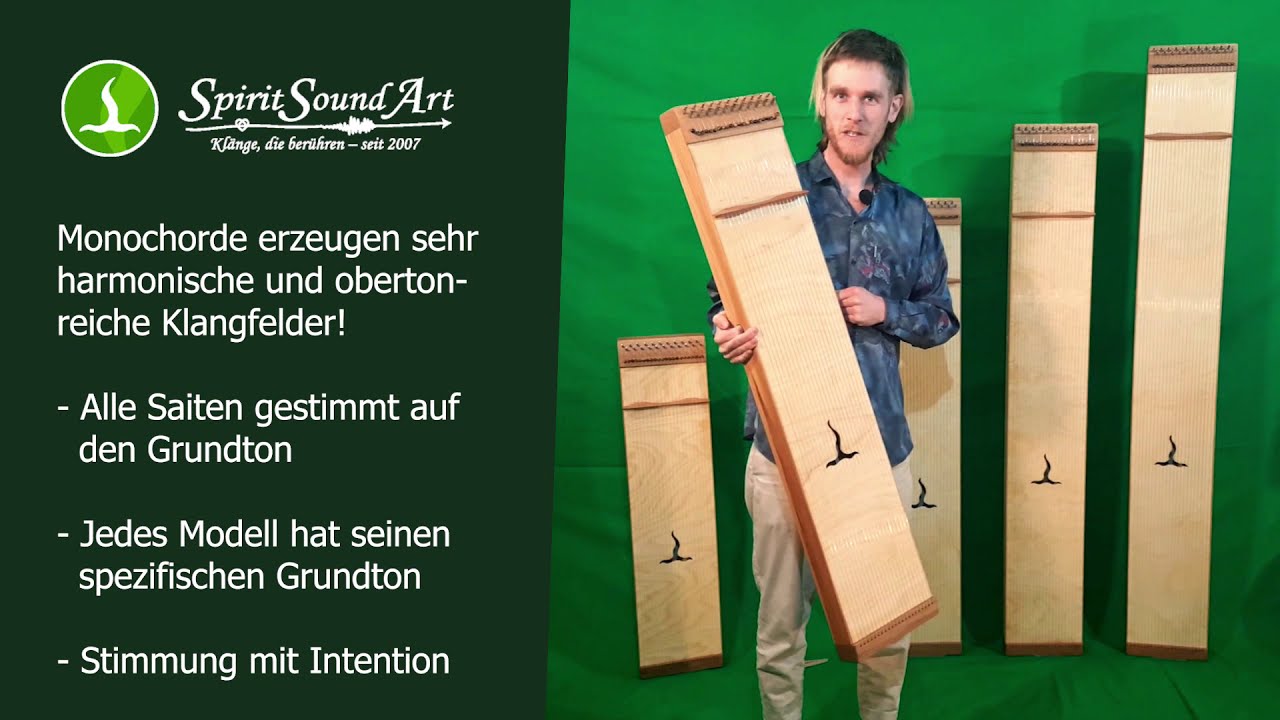Monochord - Instrument und Anwendung - SpiritSoundArt - kompakte Einführung