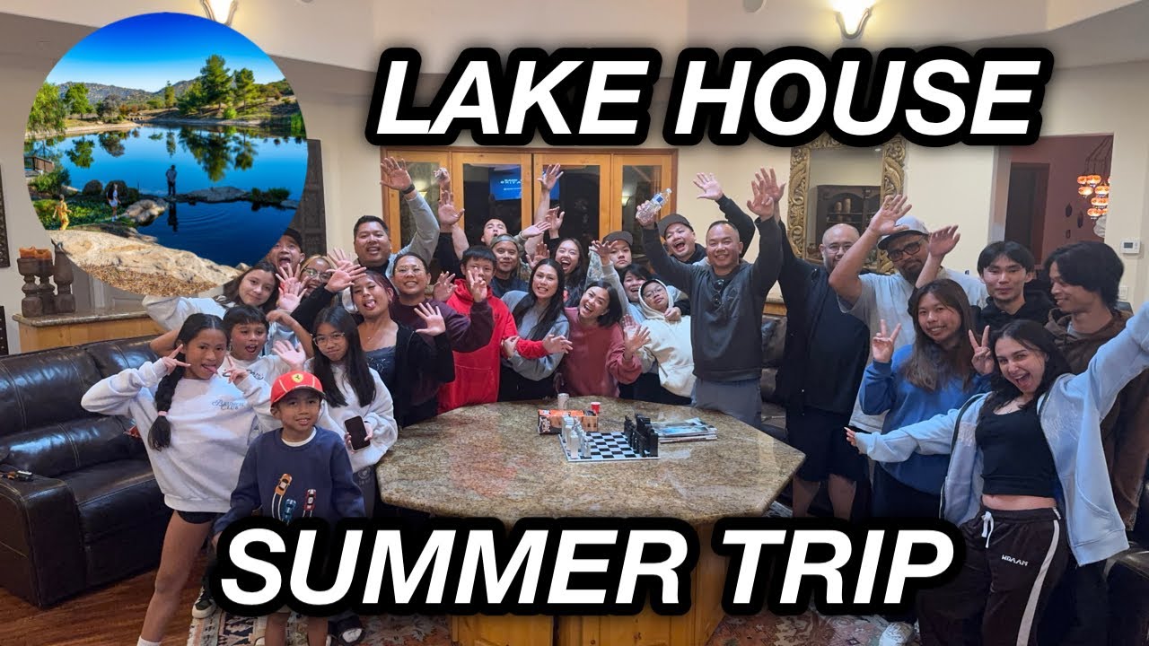LAKE HOUSE SUMMER TRIP! | The Laeno Family