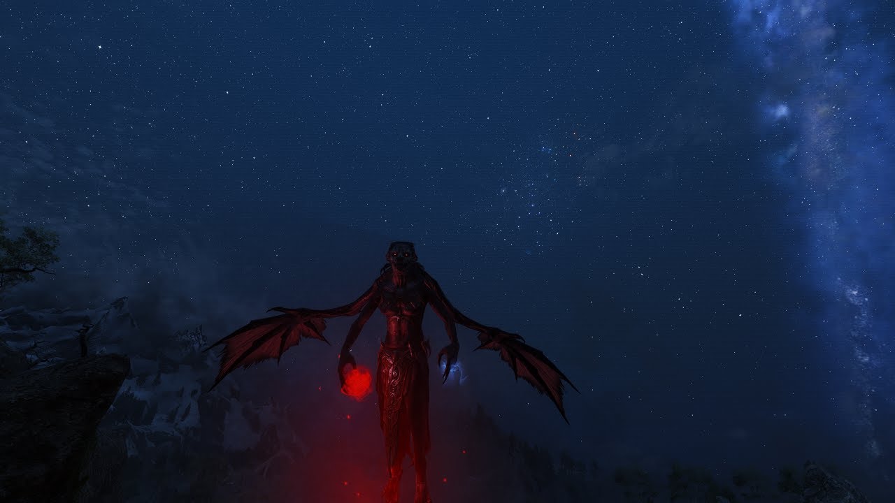 LoreRim | Vampire Lord Airstrikes Karthspire Camp