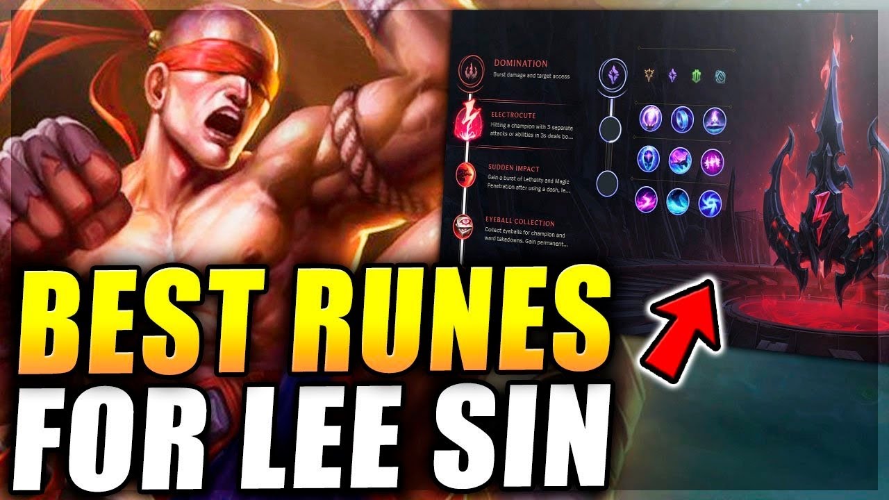 SO WHAT'S THE BEST RUNE FOR LEE? | Lee Sin Rune Guide Preseason 8 - League of Legends