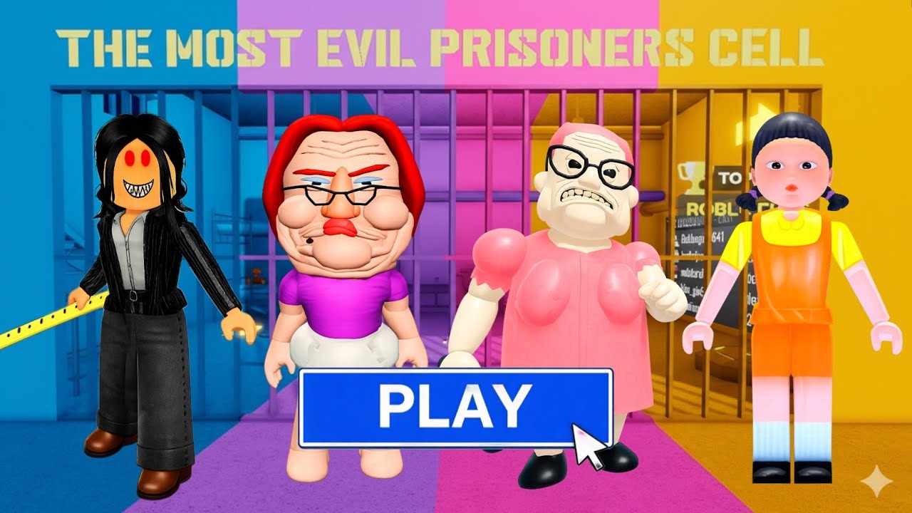 EVIL TEACHER VS NURSERY VS BARRA'S GRANNY VS SQUID GAME? OBBY Full Gameplay #roblox 