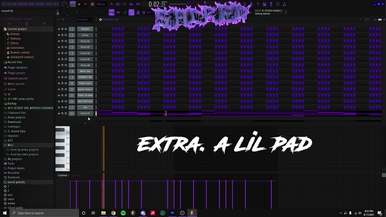How to Make a Slimggp + Maxwell2icee + MexikoDro Plug Typebeat w/ sarelix