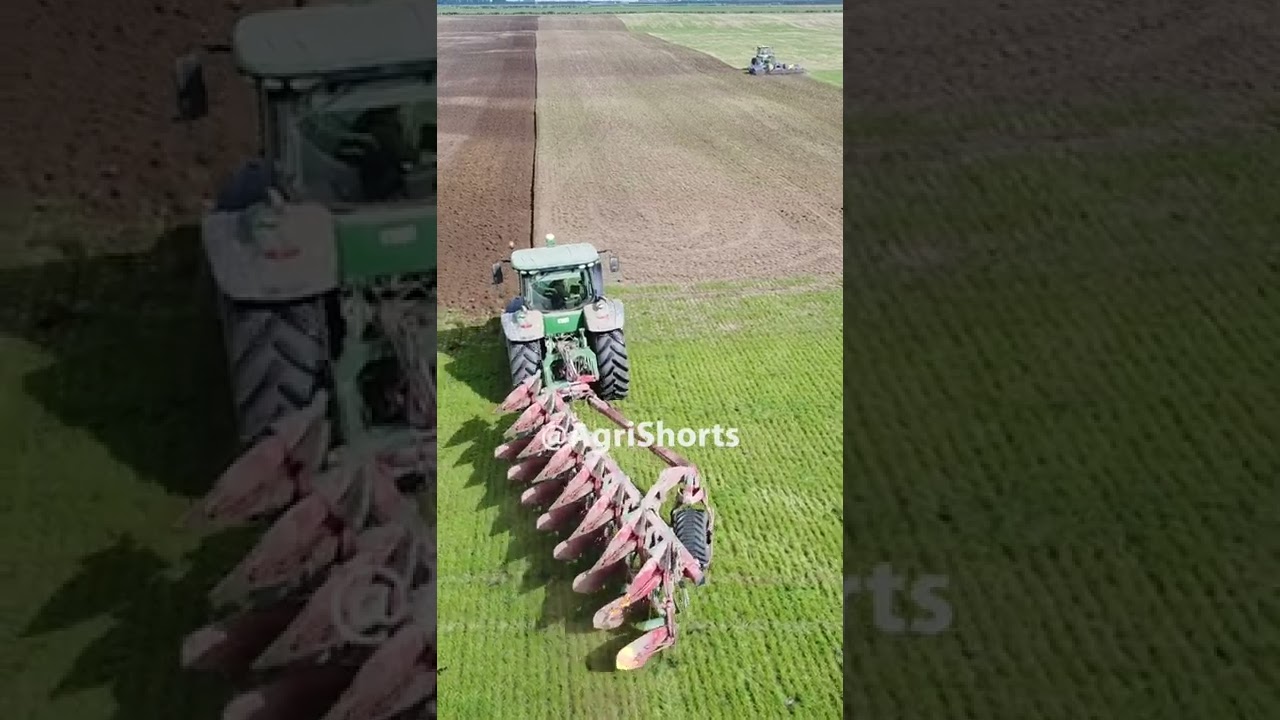 Plowing with John Deere