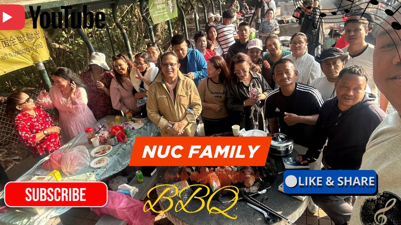 BBQ gathering|NUC Family|blessing time |happy time