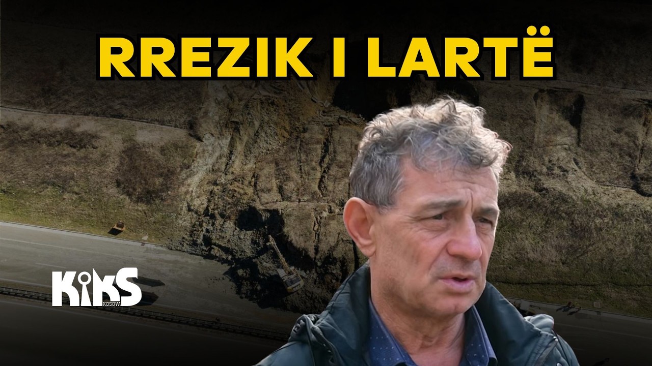 Dedaj alarmon: Rrezik i lartë nga rrëshqitjet e dheut në Autostradën “Ibrahim Rugova”