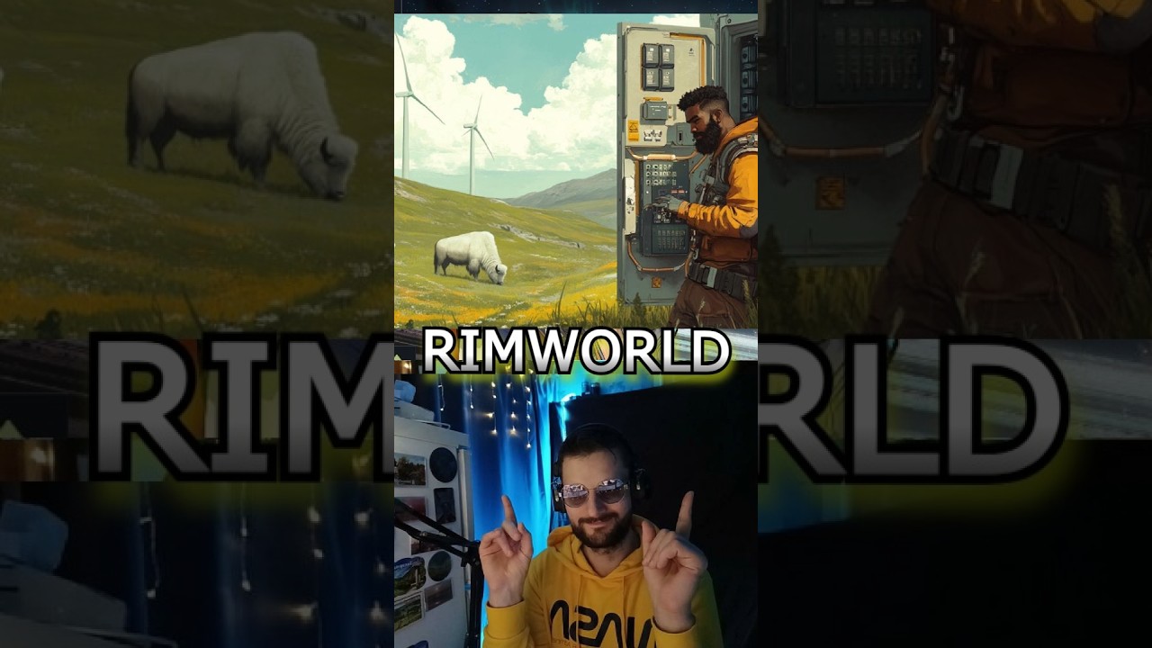 💙💛 SHORTS RimWorld #47 А як завершувати гру ? радіо стрім
