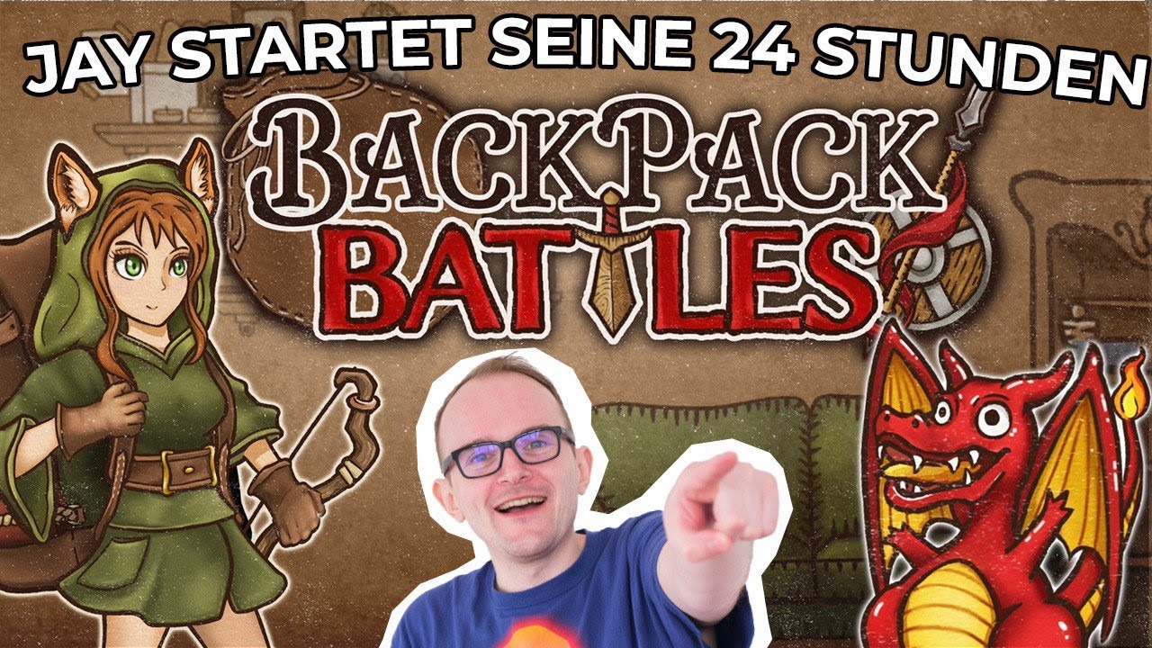Jay übernimmt im 120 Stunden Stream | Backpack Battles