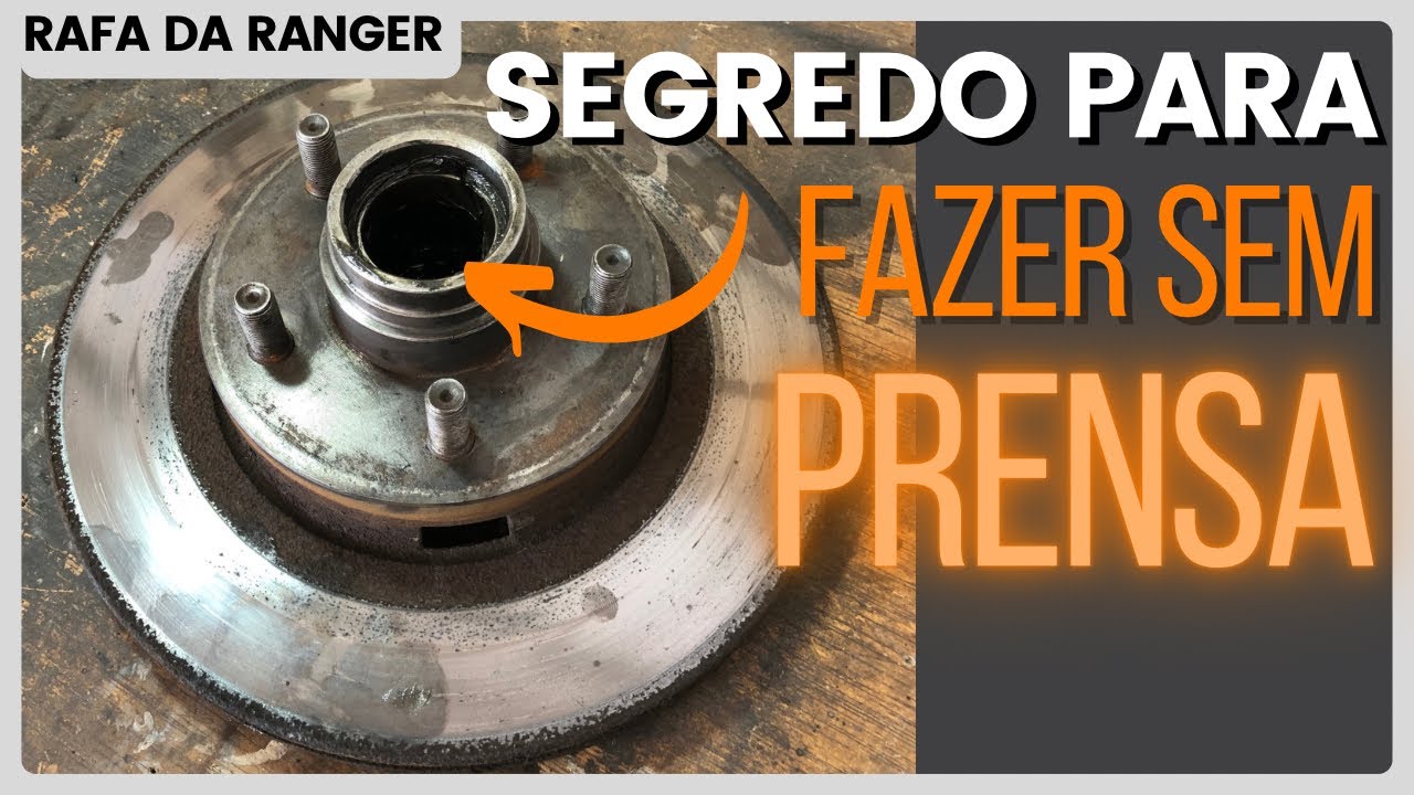 COMO TROCAR ROLAMENTO Roda Dianteira Ranger, F1000, S10, C10 A10… TODAS 4x2