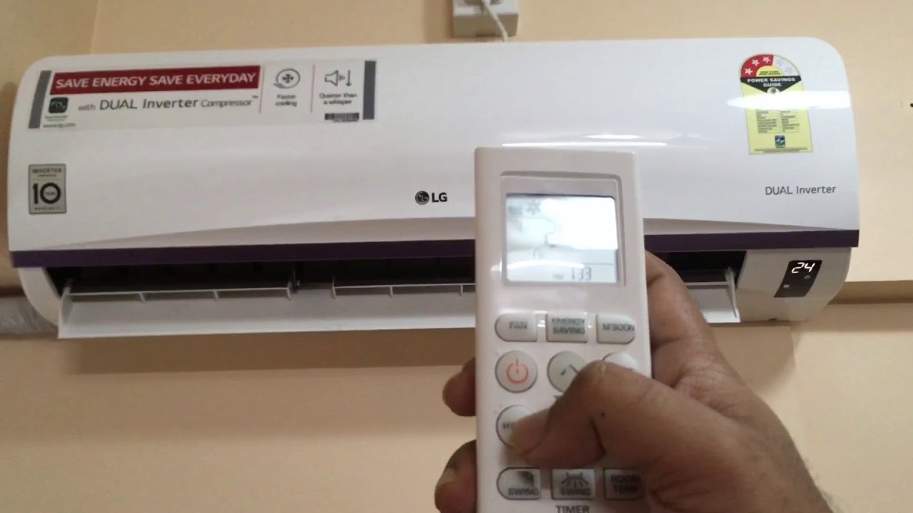 1.5 ton 3 Star - LG DOUBLE INVERTER AC - BEST Energy Saver AC - DOUBLE Saving