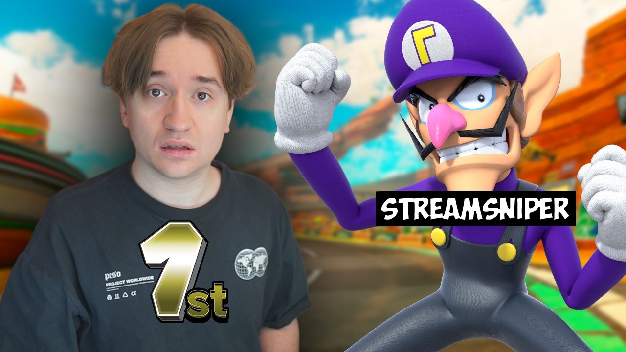 Gegen 23 STREAMSNIPER gewinnen 💀 | Mario Kart World