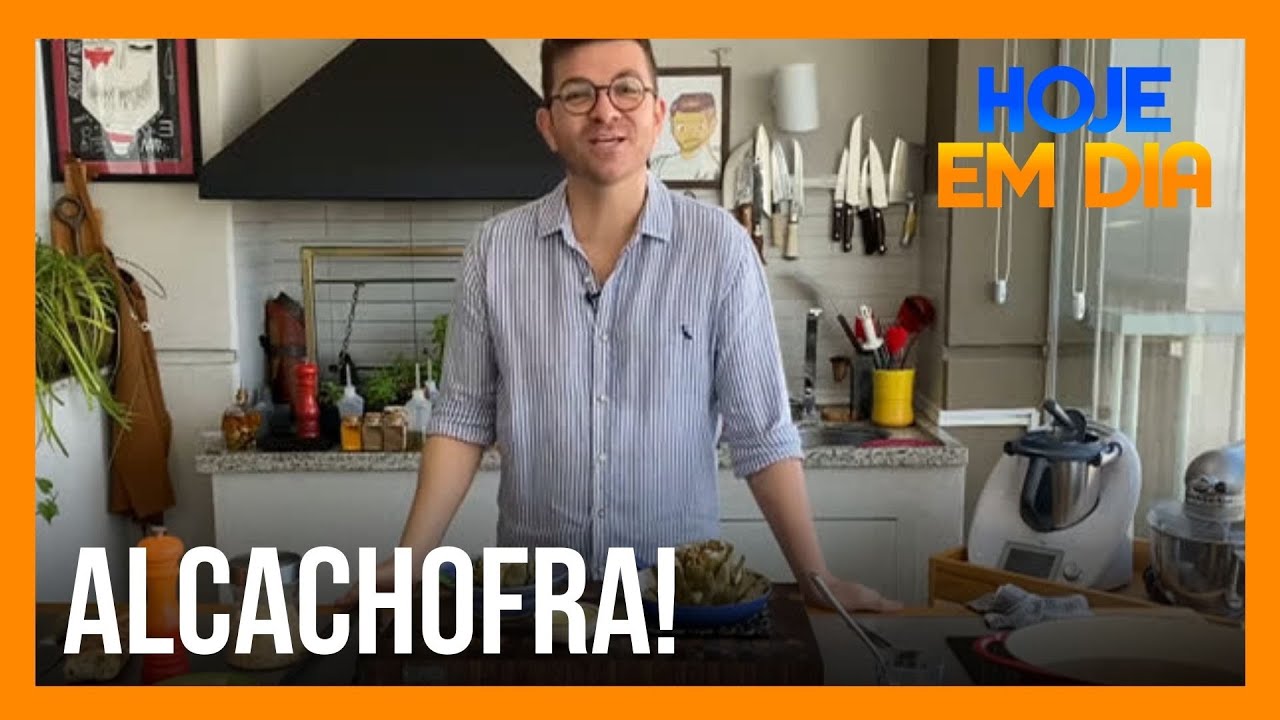 Chef Guga Rocha ensina deliciosas receitas com alcachofra