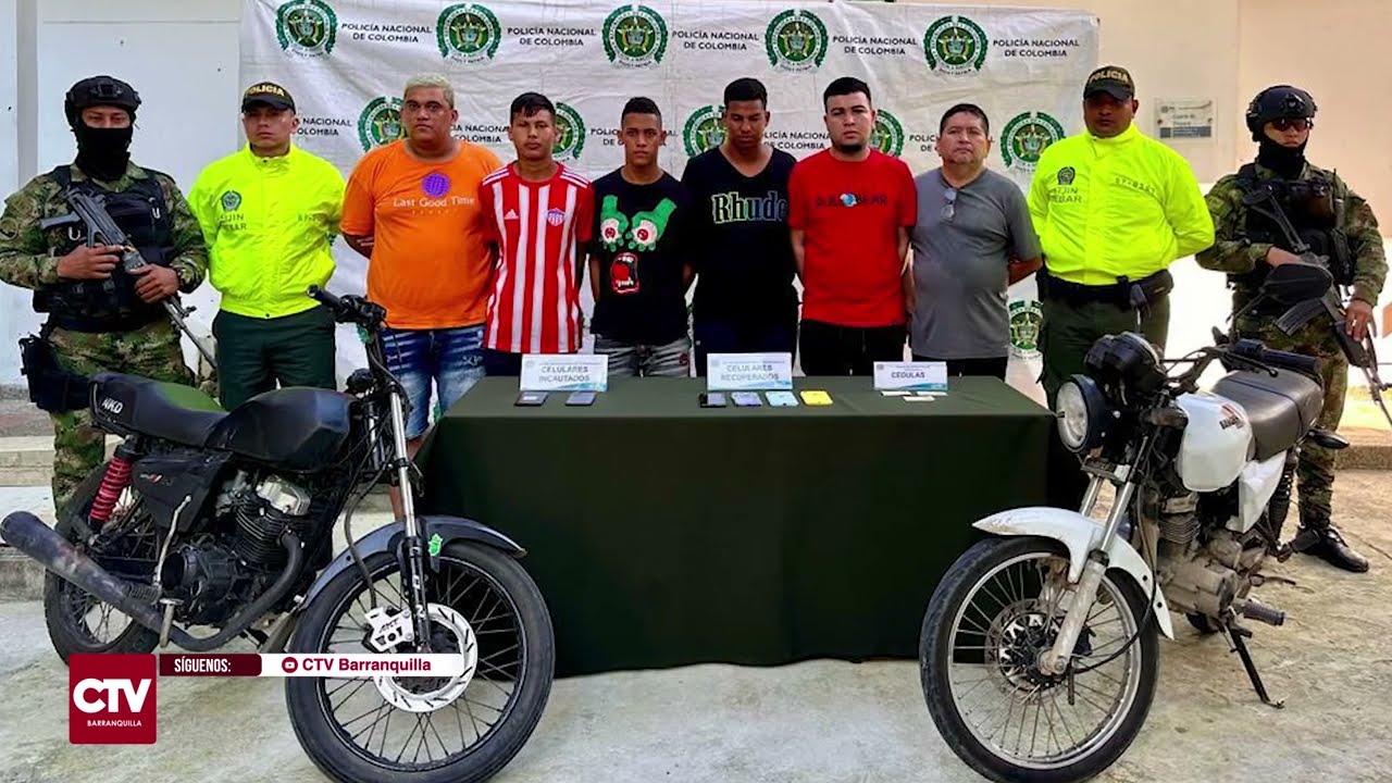 Capturan a presuntos integrantes de la banda delincuencial ‘LOS POR FIN’