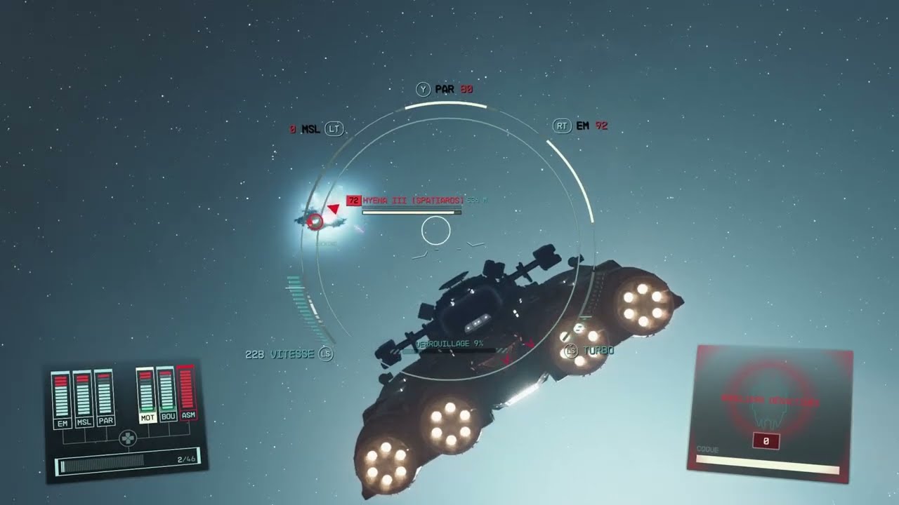 EAGLE battleship gameplay - STARFIELD best ship design