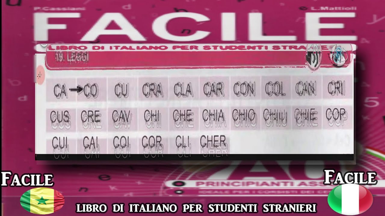 N:2 Facile Facil Libro di italiano per studenti stranieri Apprendr☆l'italien en Wolof☆pour d&eacute;butants