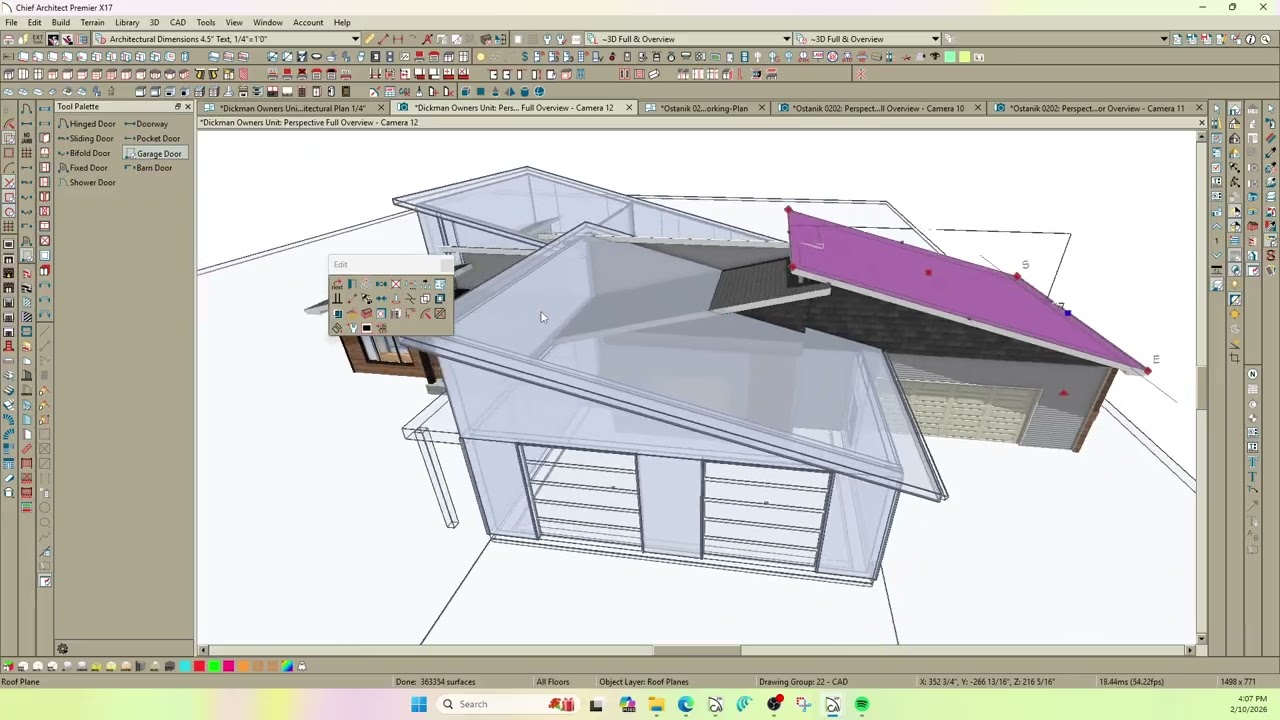 2026 02 10 16 02 27New Owners unit with Modified Garage Comparison