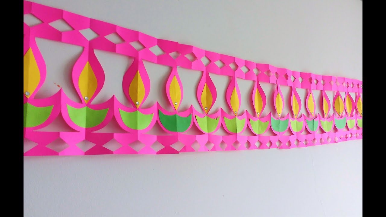 Diwali decoration //Easy Paper Bandarwal