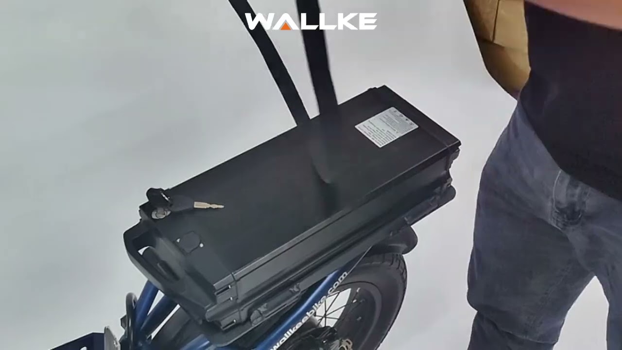 How to install the rear battery rack
