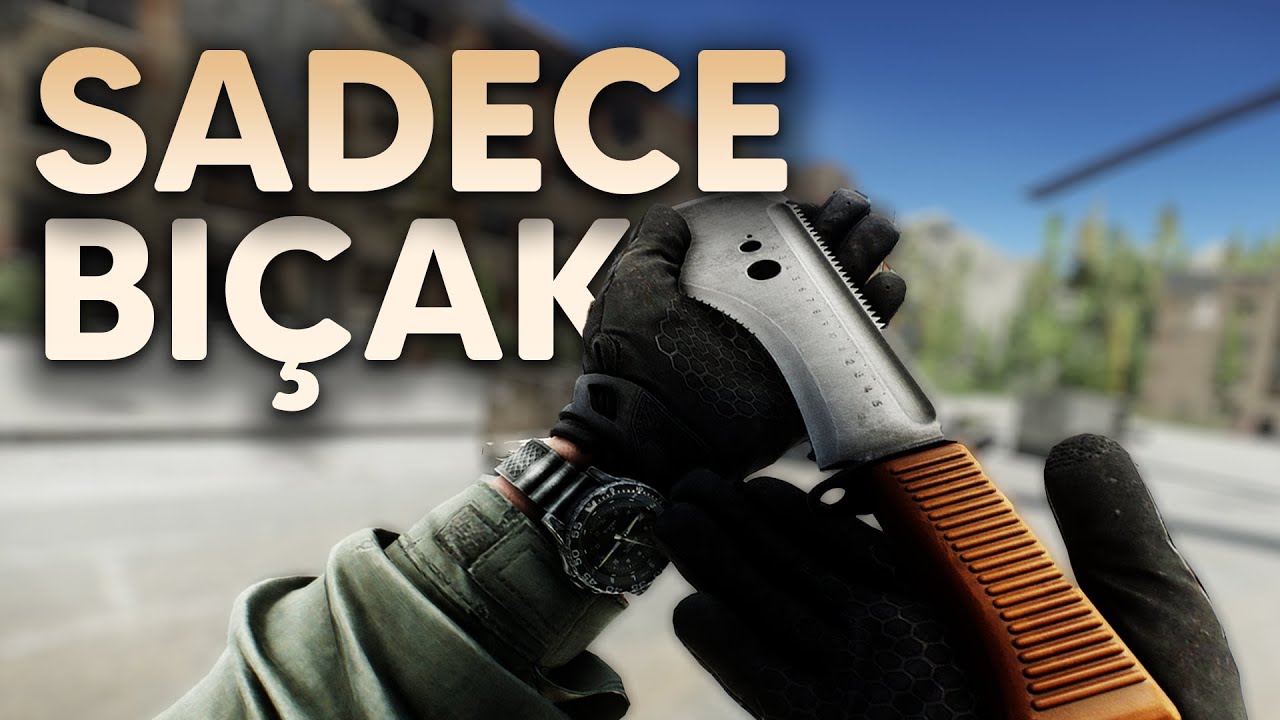 RAID'E SADECE BIÇAKLA GİRİYORUM - Zero to HERO
