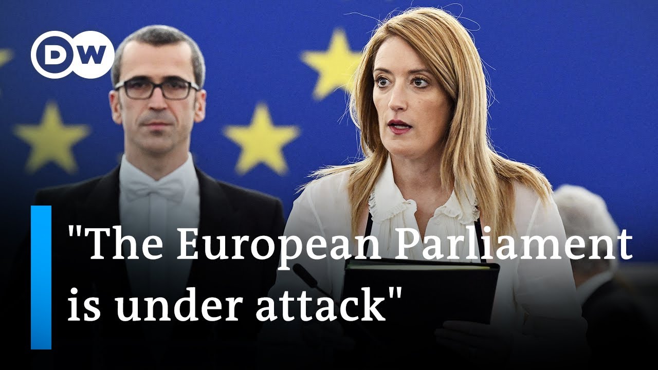 EU corruption scandal: European Parliament president reacts | DW News