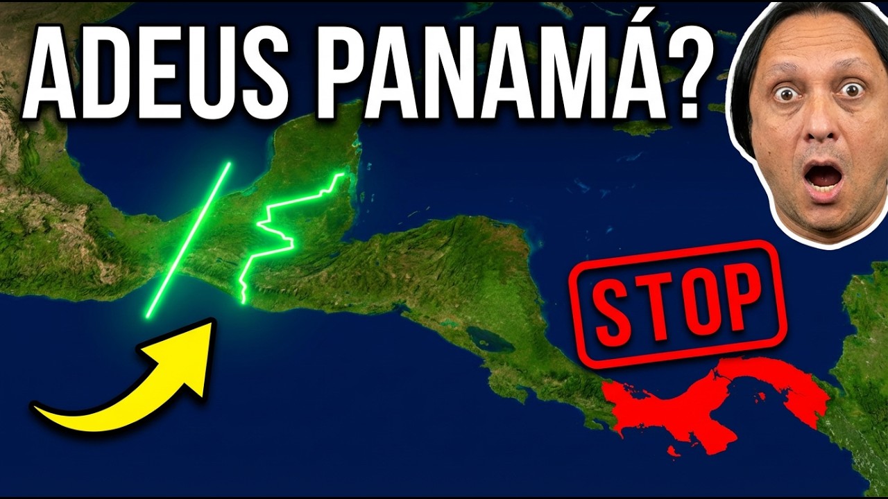 POR QUE O CANAL DO PANAMÁ ESTÁ SECANDO? (A SOLUÇÃO DO MÉXICO)