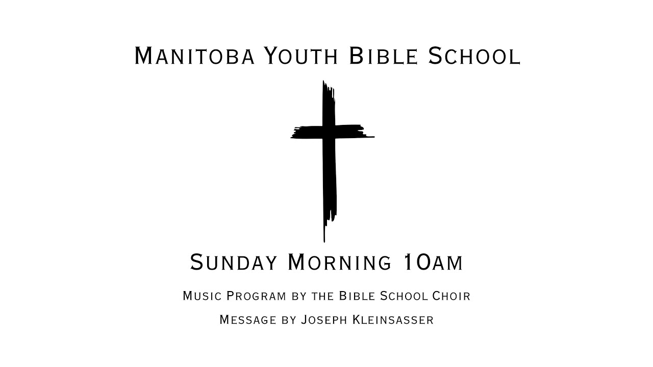 Bible School Sunday Service - Joseph Kleinsasser